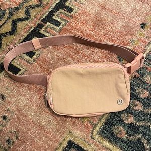 Lululemon: Everywhere Belt Bag - Color: Pink Clay/Pink Pastel